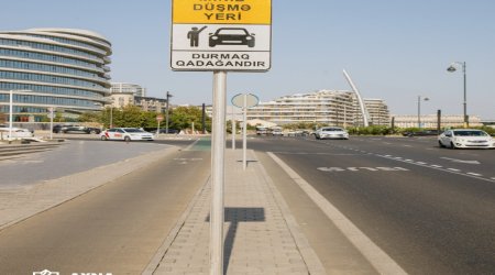 Daha iki ünvanda avtobus zolağında minib-düşmə yeri yaradılıb