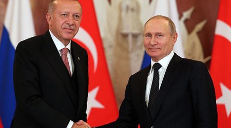 
Putinlə Ərdoğan telefonla danışıb