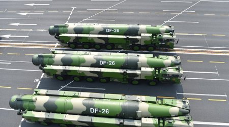 Китай наращивает ядерный арсенал