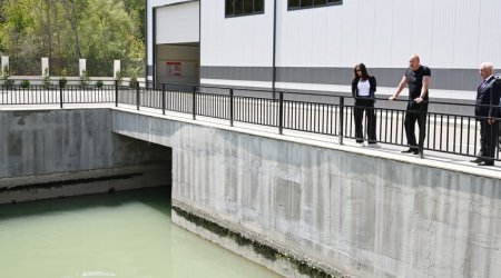 Kəlbəcərdə su elektrik stansiyalarının açılışı olub - Yenilənib