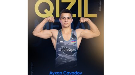 Azərbaycan güləşçisi erməni rəqibinə qalib gələrək, dünya çempionu olub