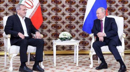 Путин и Пезешкиан обсудили ситуацию на Южном Кавказе