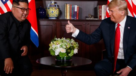 Tramp Kim Çen In ilə görüşmək niyyətindədir