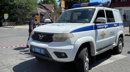 Mahaçqalada ticarət mərkəzində atışma olub
