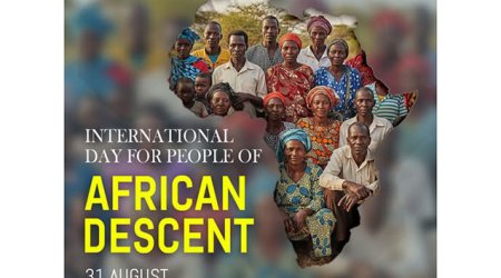 Bu gün Afrika mənşəli xalqların Beynəlxalq Günüdür