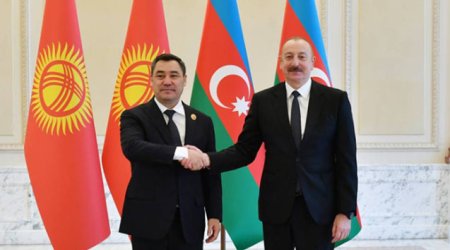 Azərbaycan Prezidenti İlham Əliyev Qırğızıstan liderini təbrik edib