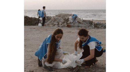 Leyla Əliyeva və Arzu Əliyeva Bilgəhdə təmizlik aksiyasında iştirak ediblər
