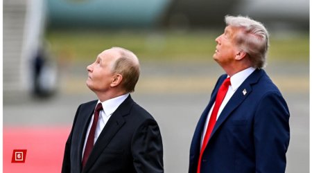 Tramp Avropa liderləri ilə gərgin danışıqdan sonra Putinlə fotosunu paylaşıb