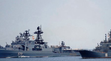 Учения азербайджанского флота