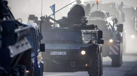 Германия перебрасывает технику в Литву