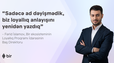 “We didn’t just change a name, we rewrote the concept of loyalty” – An interview with Farid Islamov about “Bir Bonus”