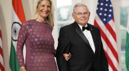 Wife of ex-senator Menendez sentenced to 4.5 years in bribery case