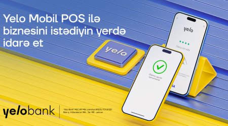 Sahibkarlar üçün rahat və çevik həll - Yelo Mobil POS