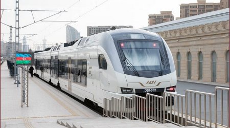 Abşeron dairəvi dəmir yolu üzrə qatarların yeni hərəkət cədvəli açıqlanıb