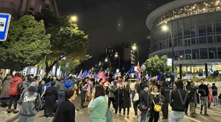 Сторонники безвиза вышли на улицы Тбилиси