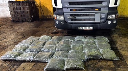 "Culfa" gömrük postunda 63 kiloqram narkotik vasitə aşkarlanıb
