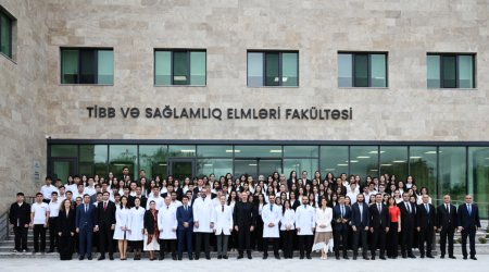 Prezident Qarabağ Universitetinin Klinikası binasının və tədris korpusunun açılışında iştirak edib