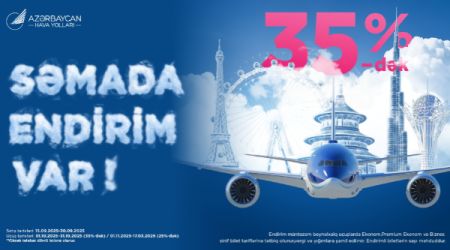 AZAL turizm gününə özəl endirim kampaniyası elan edir