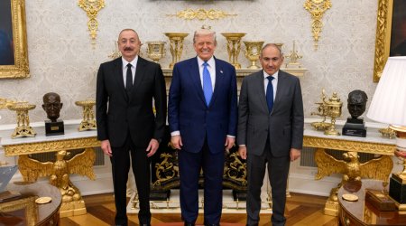 Trampdan Azərbaycanla bağlı növbəti paylaşım