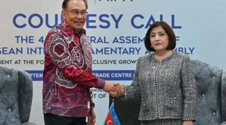 Sahiba Gafarova met with Malaysian PM