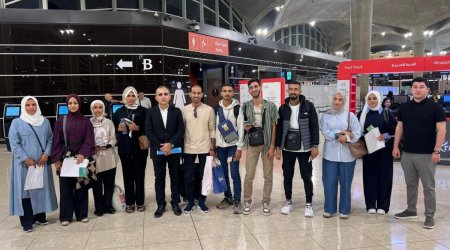 Azərbaycan 14 fələstinli tələbəni Qəzzadan təxliyə edib