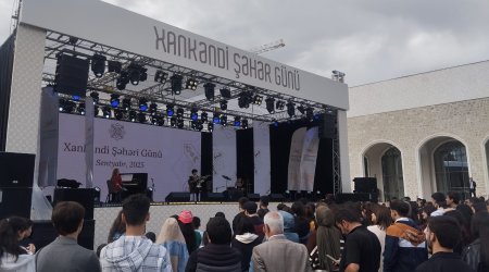 Xankəndidə Uşaq İncəsənət Festivalı qaliblərinin konserti keçirilib