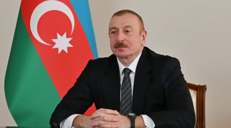 Prezident beynəlxalq konfrans iştirakçılarına müraciət ünvanlayıb