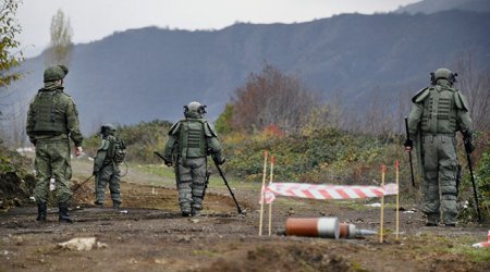 Bir həftədə təmizlənən minalı ərazilərin həcmi açıqlanıb