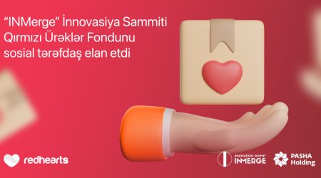 “INMerge” İnnovasiya Sammiti Qırmızı Ürəklər Fondunu sosial tərəfdaş elan etdi