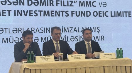 
Daşkəsən dəmir filizi layihəsi ÜDM-ə 13 milyard dollarlıq töhfə verəcək