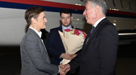 Председатель Народной скупщины Сербии прибыла с официальным визитом в Азербайджан