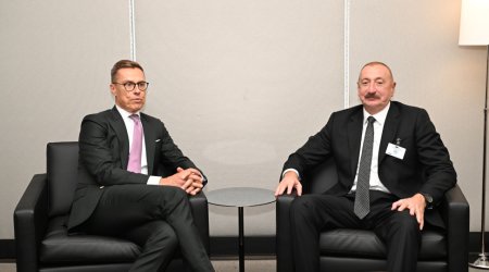 Prezident ABŞ-də görüşlər keçirib - Yenilənib