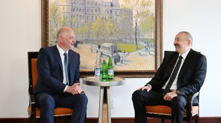 Prezident Nyu-Yorkda görüşlər keçirir - Yenilənib