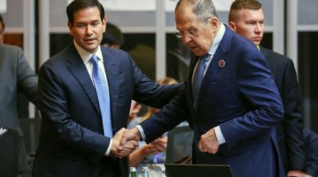 Lavrov və Rubio BMT-nin Nyu Yorkdakı qərargahında danışıqlar aparır