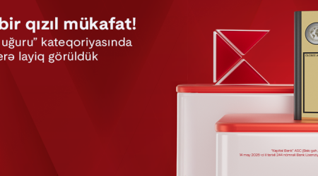 Kapital Bank “Globee–Innovation Awards”dan qızıl mükafata layiq görüldü