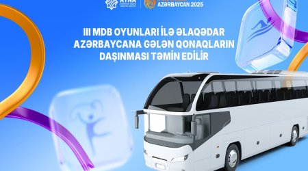 III MDB Oyunları ilə əlaqədar AYNA gücləndirilmiş iş rejimində çalışır
