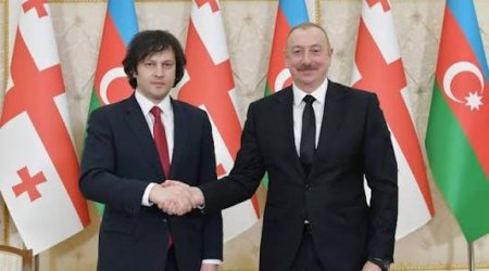 İlham Əliyev İrakli Kobaxidzeyə zəng edib