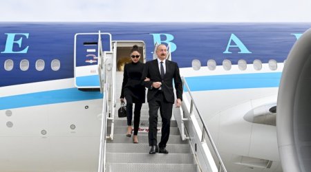 İlham Əliyevin ABŞ-yə səfəri başa çatıb