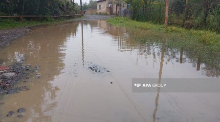 Astarada güclü yağış səbəbindən sakinlər təxliyə edilib
