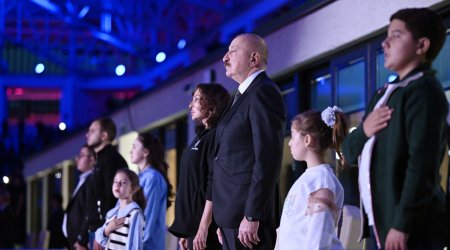 Aliyev shares footage from CIS Games opening ceremony