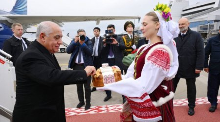 Али Асадов прибыл в Минск для участия в заседании Совета глав правительств СНГ