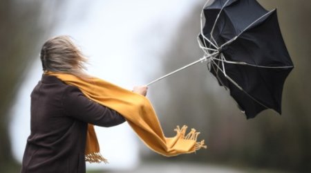 В Азербайджане объявлено предупреждение из-за сильного ветра