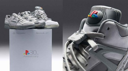 Sony и Reebok представили юбилейные кроссовки PlayStation