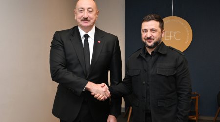 Prezident Zelenski ilə görüşüb