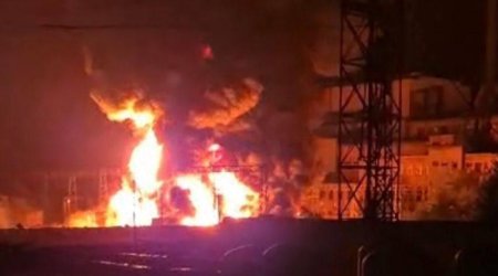 Русские ударили по ТЭЦ в Краматорске, начался сильный пожар
