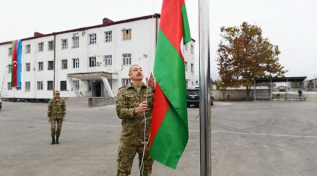 İlham Əliyev Cəbrayılın işğaldan azad edilməsinin ildönümü ilə bağlı paylaşım edib