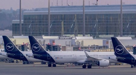 Münhen aeroportu fəaliyyətini bərpa edib - Yenilənib