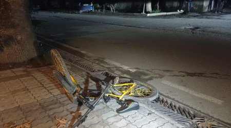 Gəncədə velosipedçini maşın vurdu