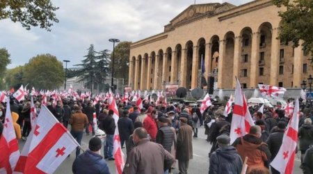 В Тбилиси начались массовые протесты
