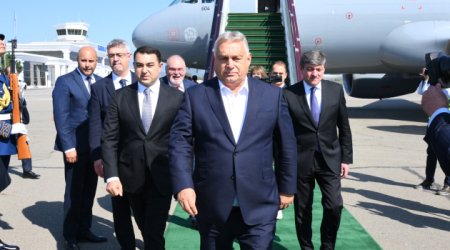 Орбан прибыл в Габалу
